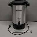 Hamilton Beach 45 Cup Coffee Urn and Hot Beverage Dispenser, Silver