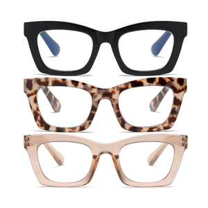 Oprah- Readers for Women - Stylis Style Reading Glasses with Blue Light Blocking and Spring Hinge(Black, Brown,white Tortoiseshel, 1.25xl)