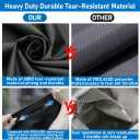 Griddle Cover for Blackstone 28 XL Griddle Rangetop,Heavy Duty 75in Culinary Griddle Cover,Easy Access Front Zippers,Waterproof UV & Fade Resistant Flat Top Gas Grill Cover with Strap and Two Zippers