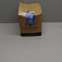 Perfnique Kitchen Compost Bin, 1.3 Gallon Countertop Compost Bin with Lid, Indoor Compost Bucket Includes Inner Bucket Liner and Carbon Filter, Small Compost Bin with Trash Bags (with Bags, Cream)