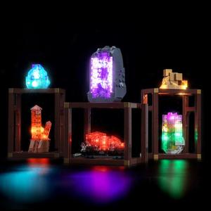 Light kit Compatible with Lego 21362 Mineral Collection - No Model Only Light, LED Lighting Accessories Compatible with Lego 21362