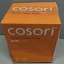 Cosori Electric Kettle, No Plastic Contact With Water, Wide Mouth For Easy Cleaning, Auto Shut Off, 1.7L Tea Kettle & Hot Water Boiler, Water Heater & Teapot, Borosilicate Glass, Black, 1500W (1.8 Quarts)