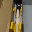 Tevlaphee Steering Wheel Lock - Heavy Duty Anti-theft Device and Car Security Lock with Adjustable Locking and 3 Keys - Great Vehicle and Truck Deterrent (Yellow)