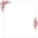 Wokceer Wedding Arch Backdrop Stand Square 7.2 x 6.6 FT White Backdrop Stand Metal Balloon Arch Frame for Wedding Birthday Party Garden Arbor Anniversary Event Decor