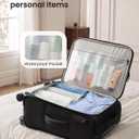 LOVEVOOK Carry On Luggage 22x14x9 - Airline Approved Spinner Suitcase, Medium-22inch