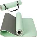 CAVIRA Yoga Mat 72''x24''/35''(8mm/10mm) for Beginners, Thick and Wide Yoga Mat with Carrying Strap for Pilates, Stretching and Home Workout