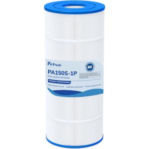 Fil-fresh C150S Pool Filters Cartridge Compatible with Hayward SwimClear C150S, Replaces Hayward CX150XRE, CS150E, Pleatco PA150S, 150 sq. ft, 1-Pack