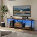 SONGMICS TV Stand for TVs Up to 80 Inches, 13.8"D x 70.5"W x 23.6"H