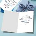 2 x Funny Fathers Day Card for Husband, Relatable Parenting Gift from Wife, Happy Fathers Day Gift