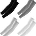 4Paris Arm Sleeves for UV Sun Protection, Cooling Sports Arm Compression Sleeves for Men Women