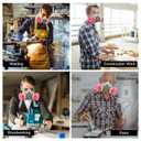 Respirator Cartridge, 60923 Particulate Filter, for Half and Full Face Pieces 6000, 7000 and FF-400 Series, Effective Filtering Organic Vapors, Acid Gases and Particulates, 1 Pair