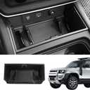 Bomely Center Console Organizer Tray Storage Box Compatible with Land Rover Defender 2020-2024 Land Rover Defender 90 110 130 (Center Console Storage Box)
