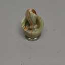 2.59 lbs., 3.7"x4", Natural Stone Pestle and Mortar Set, Handcrafted Green Onyx, Polished Gemstone, B32538