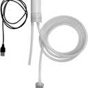 Portable Food Grade USB Electric Auto-Siphon self priming Pump for bottling Home Brew Wine,Beer,Beverages and Kombucha,DC 5v Mini water Transfer Pump Kit,2LPM No Mess Leak,6.5FT hose,Low Noise