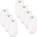 Luvable Friends Unisex Baby Cotton Sleeveless Bodysuits, Pack of 7 (White, 24M)