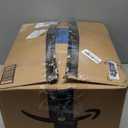 Quilmfoam 16.5"x15.5" Kitchen Chair Cushions Set of 4 for Dining Chair, Soft Tufted Non-Slip Memory Foam Seat Cushion with Ties for Indoor Kitchen Dining Furniture, Navy Blue