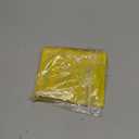 SmartSign "SDS Info" Two-Sided V-Shaped Projecting Sign with Down Arrow and Striped Border, 6 x 5 inch, 120 mil Polished Acrylic, Black and Yellow, Made in USA