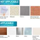 Large Canvas Hangers, 10 Picture Hangers, 20 Large Removable Adhesive Strips, Damage Free Picture Hanging Hooks Heavy Duty, Wall Hangers Without Nails, Value Pack