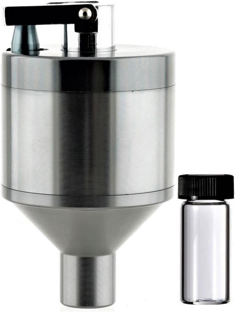 Kitchen Spice GrinderSuperfine GrindingPepper Grinder Set, Silver 1.75 inch
