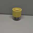 Personal Cooling Fan and Small Air Humidifier 350ml with LED Night Light, Desktop USB Charging Humidifier and Fan 3 in 1 for Office and Small Room, No Battery (Yellow)