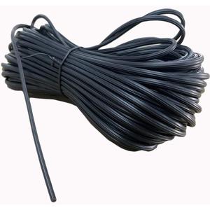 FLYZZZ Screen Spline 0.125" (1/8"), 100 ft | for Narrow Grooves ONLY | NOT for All Standard Windows (See Guide in Image #2)