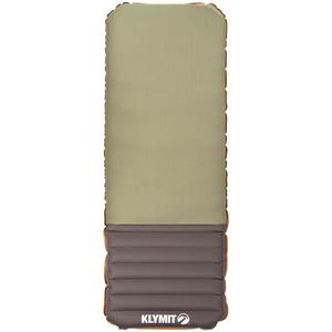 Klymit Klymaloft Lofted Hiking and Backpacking Air Bed, Inflatable Sleeping Pad for Camping with Memory Foam,Green (Extra Large (78 x 29 in))
