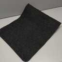 Hargiis Non-Slip Bathtub Mat, Anti Slip Shower Mat, Fast Drying Bathtub Mats, Foot Scrubber Mat, Anti Slip Mat for Tub, Floor, Bathroom, Kitchen, Home, Hotel (Black 24"16")