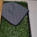 Artificial Grass Puppy Pee Pad for Dogs and Small Pets - 20x25 Reusable 4-Layer Training Potty Pad with Tray - Dog House and Pet Supplies by PETMAKER, Medium 4-Layer System