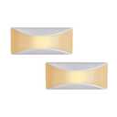 Mr Beams MB500A Wireless Battery Powered Dusk to Dawn Amber Sleep Friendly LED Stair Light/Night Light, White, 2-Pack