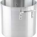 Winco 6.0mm Aluminum Stock Pot, 12-Quart, 12.7 Quarts
