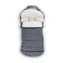 UPPAbaby CozyGanoosh 2-in-1 Seasonal Footmuff - Easily Attaches to UPPAbaby Strollers + RumbleSeat Versatile, Ultra-Plush Zip-Out Liner for Cold Weather - Julian (Dusty Blue Mélange)