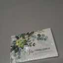 Canopy Street Save The Date Greenery Floral Postcards / 50 Beautiful Mailing Postcards / 6" x 4" Botanical Wedding Fill In Note Cards