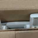 Mayfair Cassel Slow Close Toilet Seat, Easy Clean, Non Slip Premium Wood Seat, Easy Install, Made in USA, Round, White