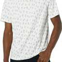 Amazon Essentials Men's Short-Sleeve V-Neck T-Shirts, Pack of 2 (White, S)