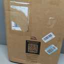 Bemis 1500EC Durable Wood Toilet Seat with Easy Clean Hinges, Made in USA, Elongated, Biscuit