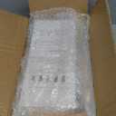 Glass Tumbler with Lid and Straw, 46 oz Iced Coffee Cup with Handle, Large Water Bottles with Silicone Sleeve, Glass Cup with Straws - Pearl Straw & Drinking Straw BPA Free-Blue