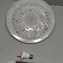 Ceiling Fans with Lights,Socket Fan Light with Remote Control,Dimmable Brightness 3000K-6500K Memory,3 Fan Speeds,2200 Lumens LED Quiet Ceiling Fans Perfect for Small Spaces, Bedrooms, Home Offices