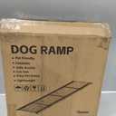 Dog Ramp for Car 63" x 17", Folding Pet Ramp for Large Dogs with Non-Slip Rug Surface, Portable Dog Car Ramp for SUV Car & Truck