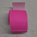 NextDayLabels - 3 X 5 Rectangle Inventory Color Coding Labels, 500 Per Roll (Fluorescent Pink)