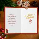 2 x Bestmelo Sister Christmas Card, Sister Christmas Gifts with Premium Envelope, 8x5.3 Inches, Double-Sided