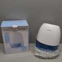 Dehumidifiers for Home, 34 oz Small Dehumidifier for Room, Quiet Dehumidifiers for Bathroom, Bedroom, RV, Closet with Auto Shut Off, 7 Colors Night Light (White)