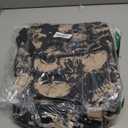 Retro Skull Lightweight Travel Backpack With Zipped Front Pocket Printed Laptop Bag Fashion Casual Daypack For Work, Hiking, Camping Unisex