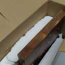 FOSSTA PRODUCTS Magnetic Knife Block  Acacia Wood Double-Sided Knife Holder with Steel Base & Strong Magnets, Modern Kitchen Knife Storage Stand (Knives Not Included)