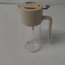 Oil Sprayer for Cooking, 2025 Large Advanced Olive Oil Dispenser Bottle,500ml/17oz Glass Olive Oil Sprayer,2 in 1 Even Spray with Portion Control for Kitchen, Air Fryer, Salad, BBQ - White