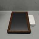 64GB 15.6" Frameo Digital Picture Frame WiFi, Large Electronic Photo Frames Wood 1920 x 1080 IPS FHD Touch Screen, Send Photos from Your Phone from Anywhere, Best Gifts for Family and Friends