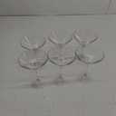 Amazing Abby - Vesper - 10-Ounce Plastic Martini Glasses (Set of 6), Plastic Cocktail Glasses, Reusable, BPA-Free, Shatter-Proof, Dishwasher-Safe, Perfect for Poolside, Outdoors, Camping, and More