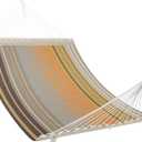 Patio Watcher 13 FT Quick Dry Textilene Hammock - Outdoor Double Hammock - Heavy Duty Hammocks for Outside - 450 lbs Capacity - Coffee