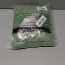 1010ft Green Tulle Backdrop Curtain with Lights String for Parties, Sheer Photo Curtain Backdrop Drapes for Wedding Party Photography Backgrounds (10ftx10ft)