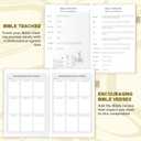 Bible Study Journal - Prayer & Christian Journals with Church Notes Notebook | Christian Gifts for Women with Bible Study Supplies & Devotional Journaling Kit, Beige