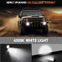 Fog Light Bulb 3.5 Inch For Ram Promaster 1500 2500 3500 2014-2019 Front Bumper Fog Light Driving Lamps,6000k,Pack of 2